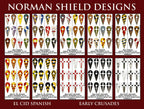Victrix Warriors Of The Dark Ages 28mm Plastic Norman Infantry Models - VXDA004