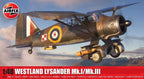 Airfix 1:48 Scale Westland Lysander Mk.I/Mk.III Model Kit Skill Level 3 - A07116