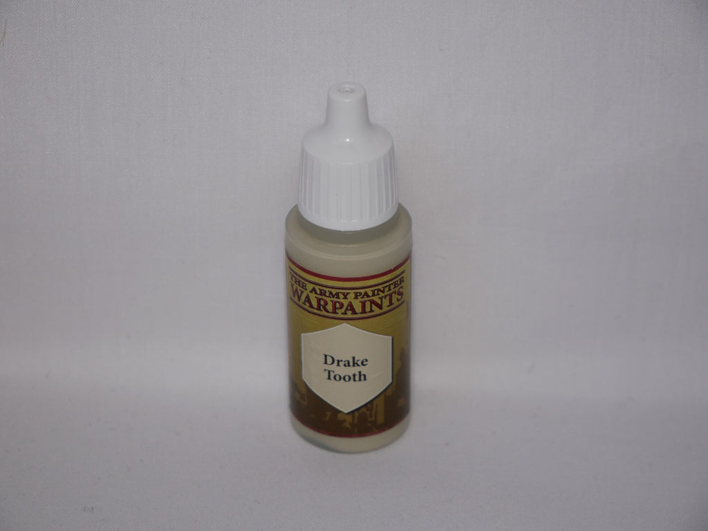The Army Painter Acrylic Warpaints Range Drake Tooth 18ml Dropper Bottle WP1417