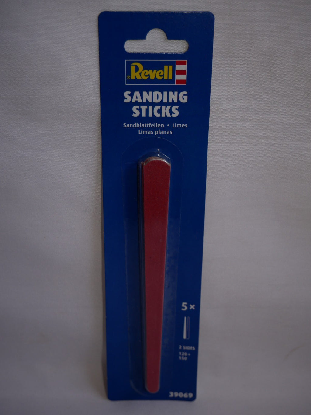 Revell Double Sided Modeling Sanding Sticks 120/150 Grit (5 Pack) 39069