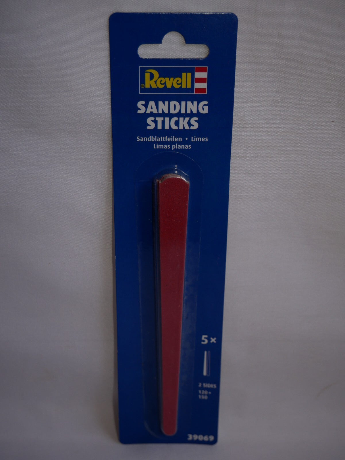 Revell Double Sided Modeling Sanding Sticks 120/150 Grit (5 Pack) 39069