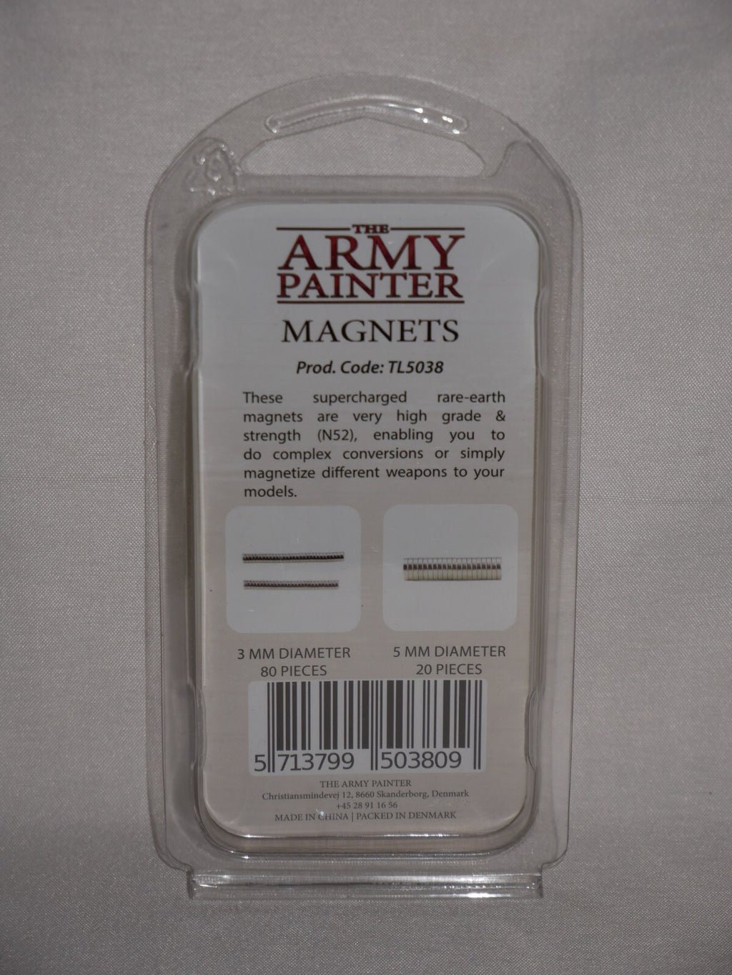 The Army Painter 3mm & 5mm Miniature & Model Magnets For Wargaming Models TL5038
