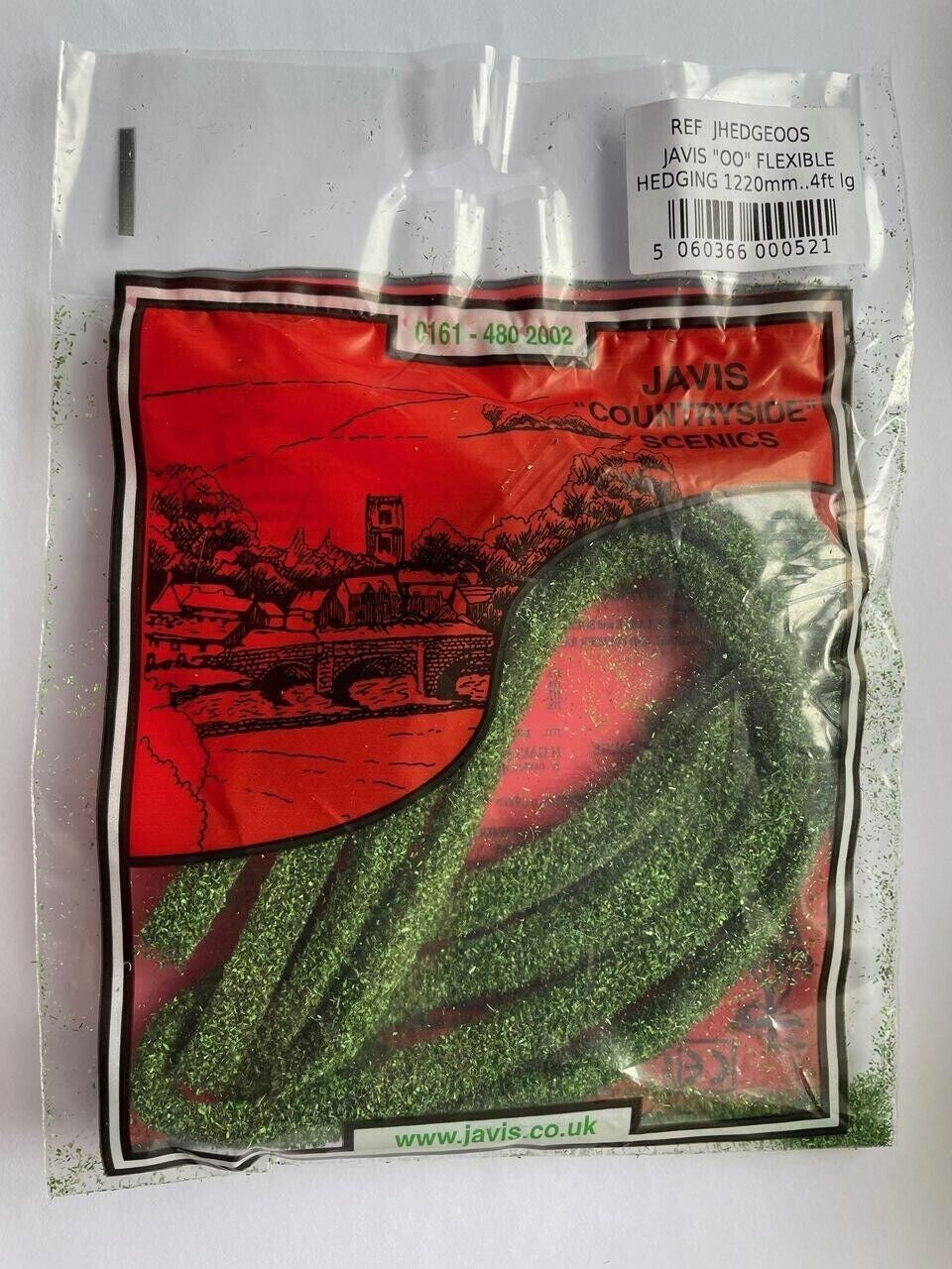 Javis "Countryside" Scenics "OO" Flexible Hedgeing 1220mm (4ft Long) - JHEDGEOOS
