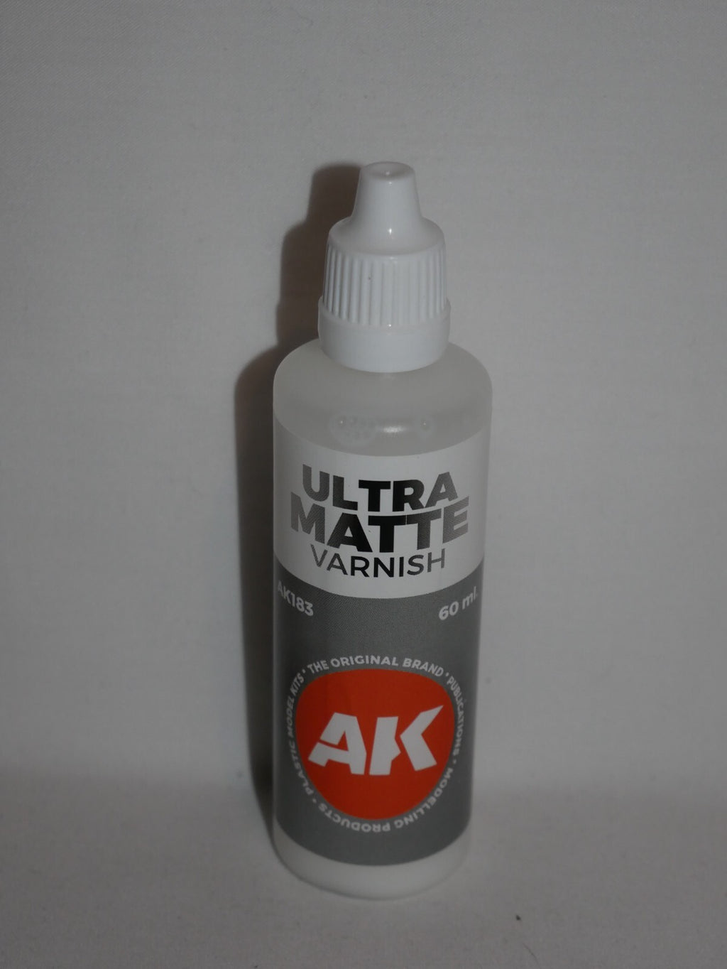 AK Interactive High Quality Acrylic Ultra Matte Varnish 60ml Bottle - AK183