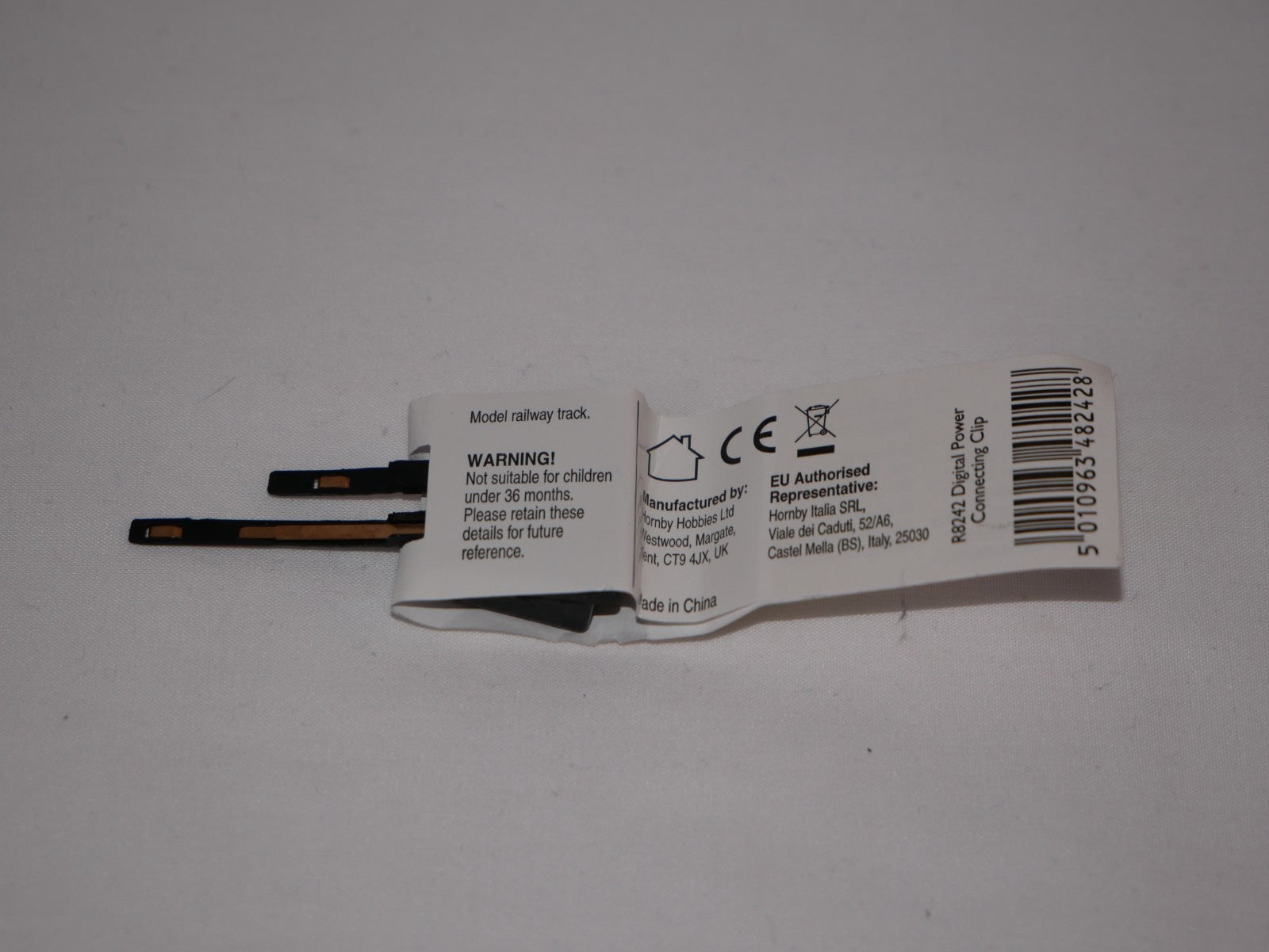 Hornby 1:76 Scale DCC Track Accessories Digital Power Connecting Clip - R8242
