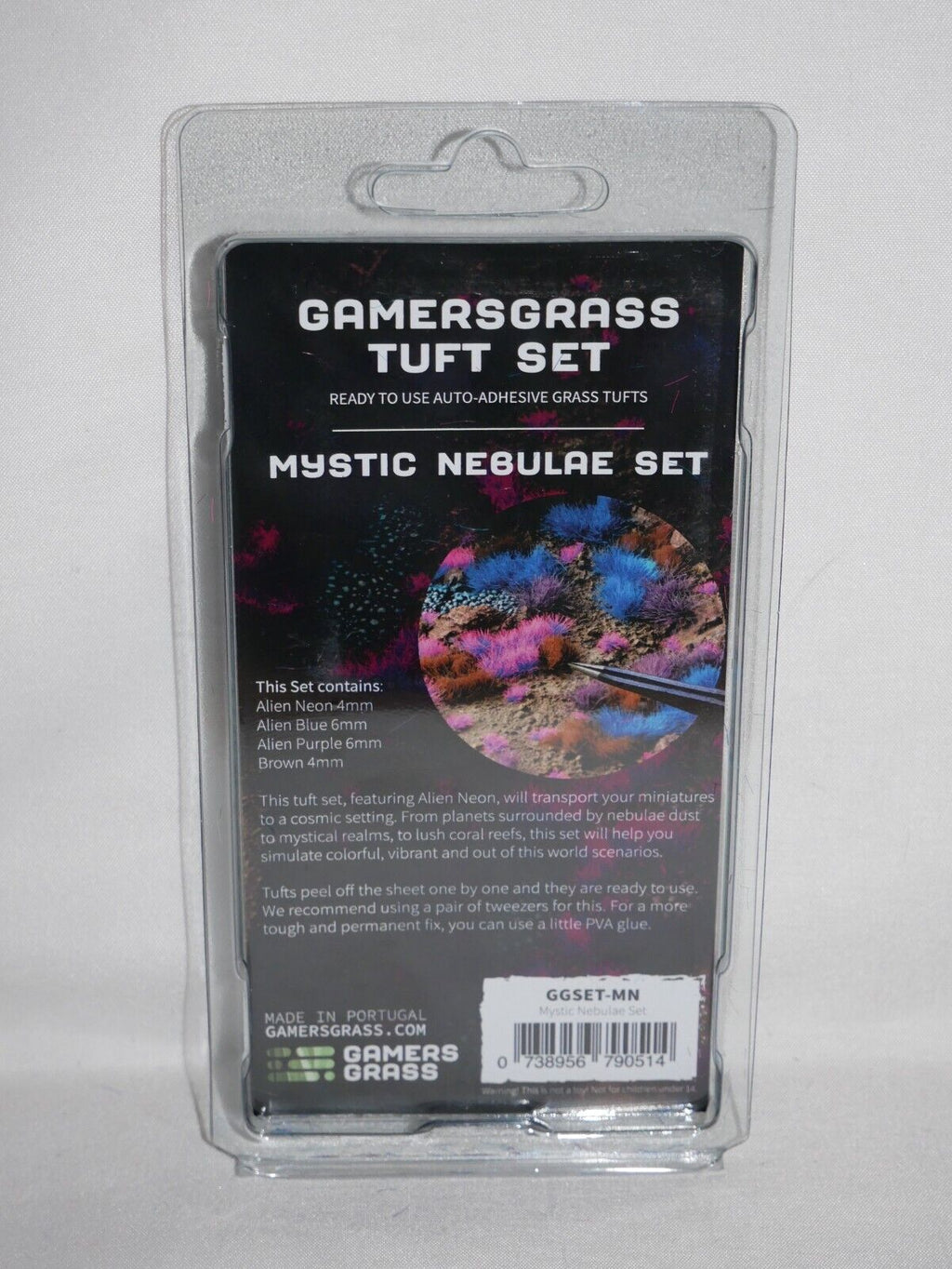 Gamers Grass Wild Mystic Nebulae Tuft Set For Wargaming Bases (140) Per Pack - GGSET-MN