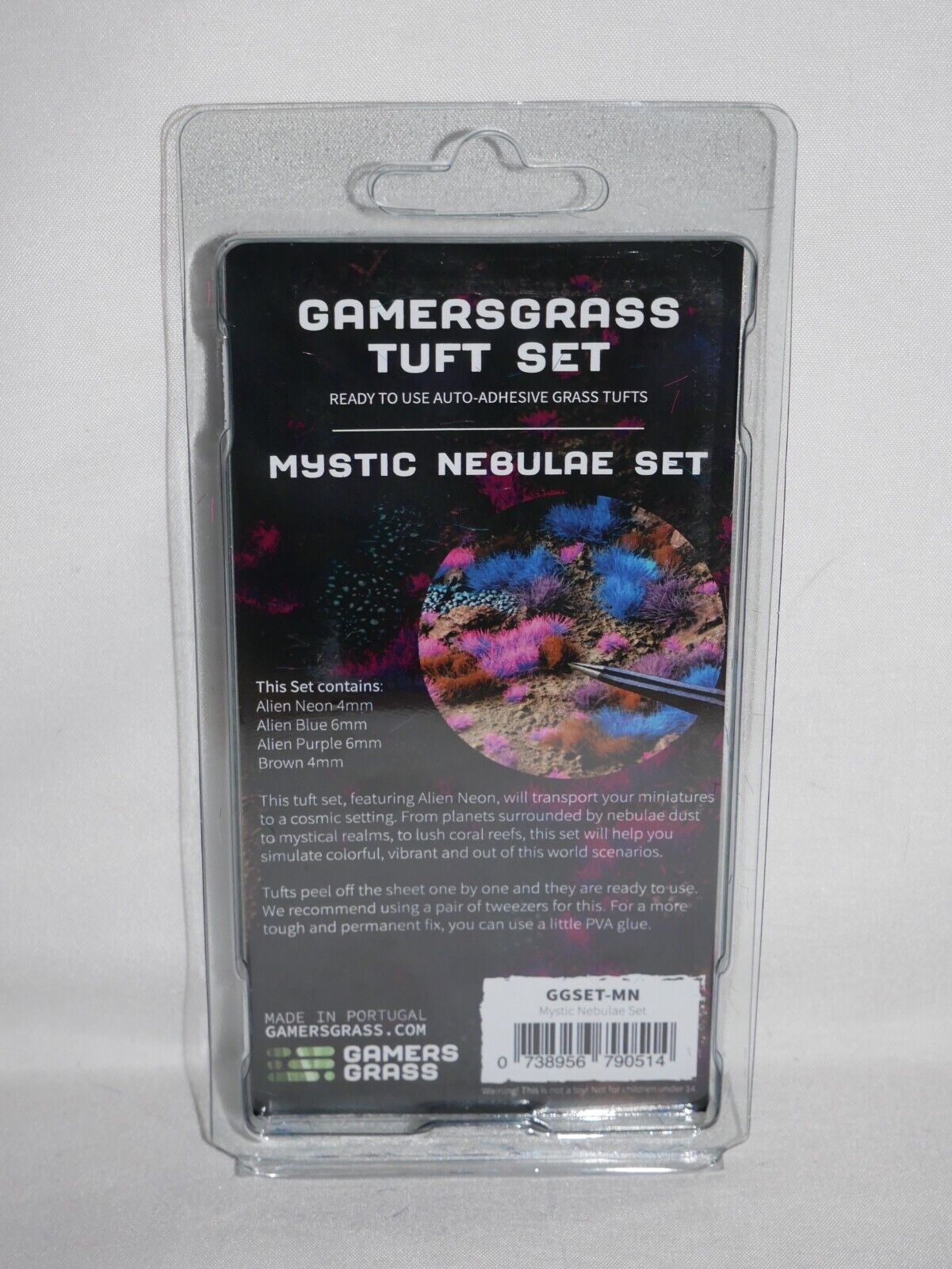 Gamers Grass Wild Mystic Nebulae Tuft Set For Wargaming Bases (140) Per Pack - GGSET-MN
