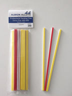 Albion Alloys Professional Extra Fine Sanding Files 400/600 Grit 165mm x 6mm - 240