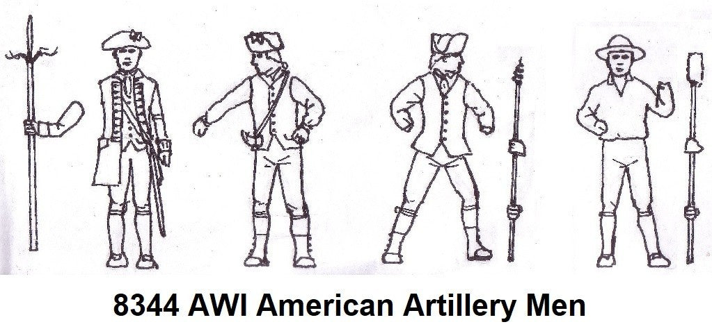 Hat Industrie 1:72 Scale American War Of Independence American Artillery - 8344