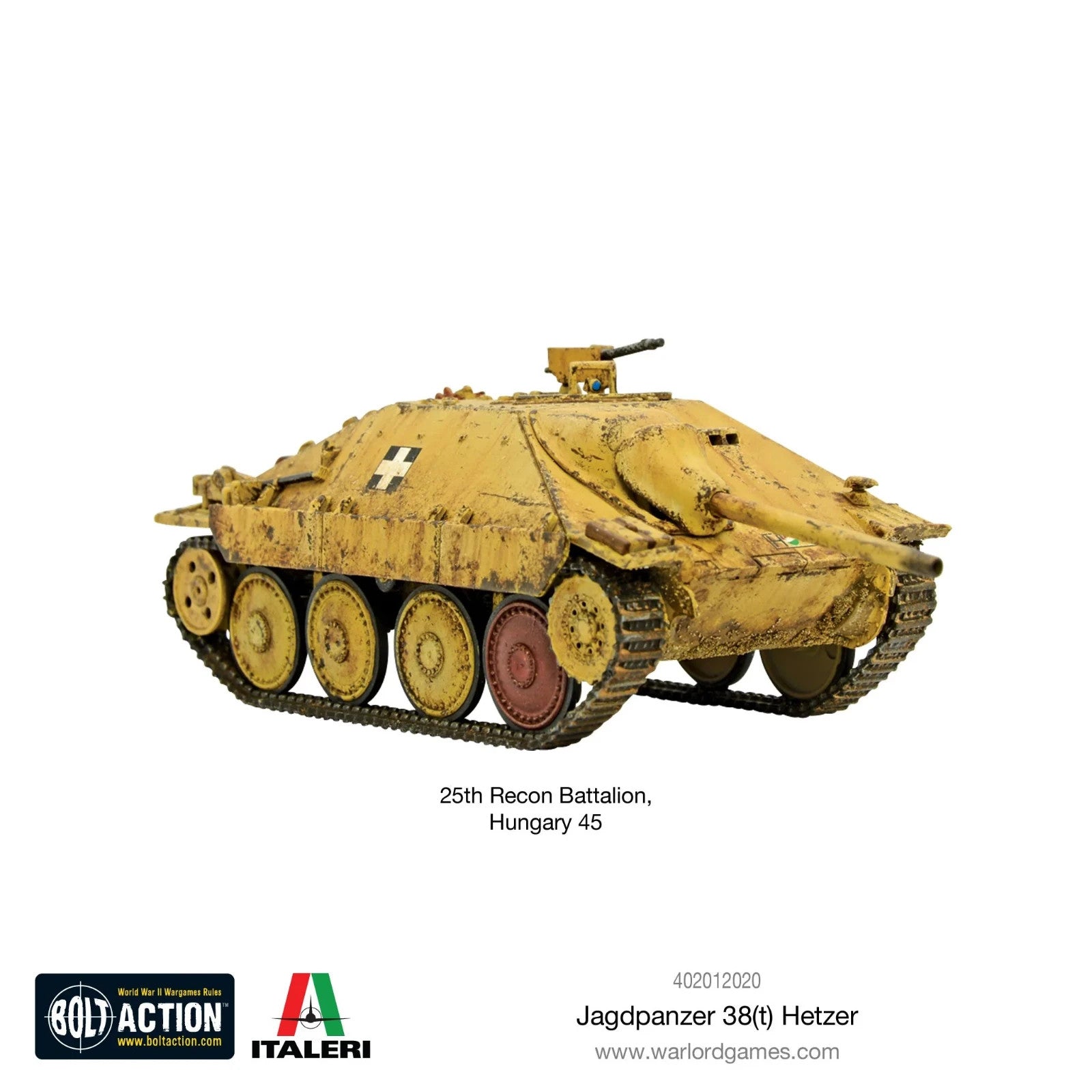 Warlord Games Bolt Action 1:56 Scale German Jagdpanzer 38(T) Hetzer - 402012020