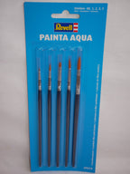 Revell Paint Brush Set 5 Painta Aqua Brushes (Assorted Sizes 00 - 5) - 39624