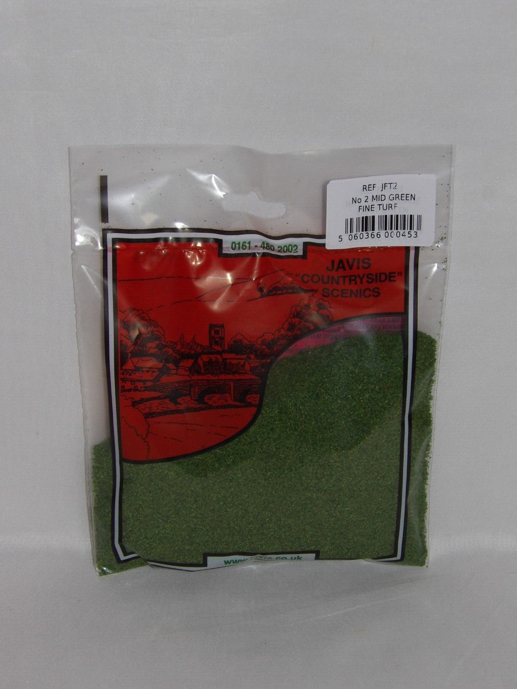 Javis "Countryside" Scenics No 2 Medium Green Fine Turf JFT2