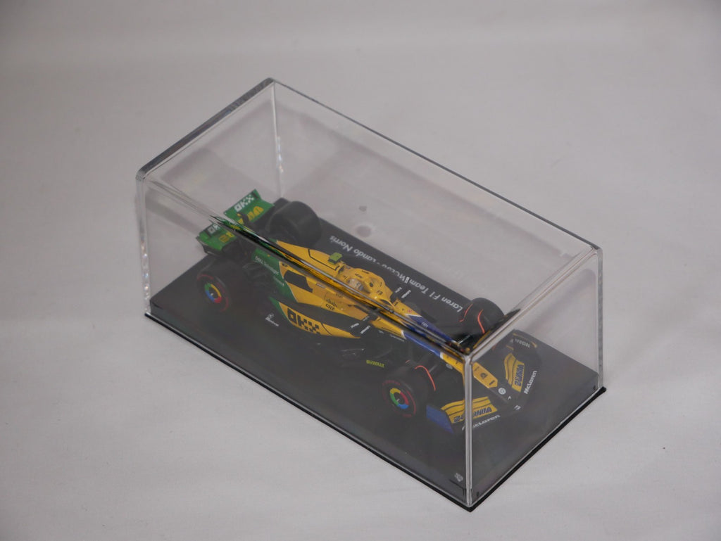 Burago 1:43 McLaren MCL38 Monaco Grand Prix 2024 No.4 Lando Norris - #18-38215NS