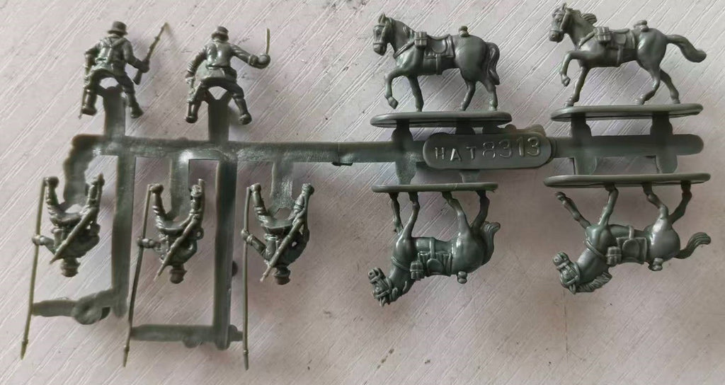 Hat Industrie 1:72 Scale World War 1 (WW1) German Cavalry Plastic Models - 8313