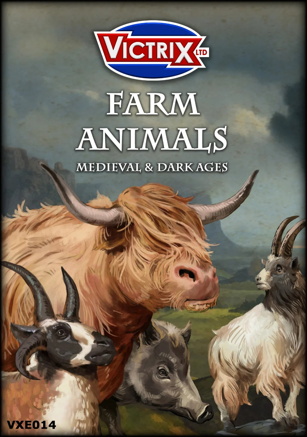 Victrix Ltd Pillage Ransack The Middle Ages 28mm Medieval Farm Animals - VXE014