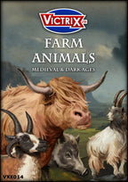 Victrix Ltd Pillage Ransack The Middle Ages 28mm Medieval Farm Animals - VXE014