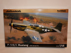 Eduard 1:48 Scale P-51B/C Mustang With Dorsal Fin ProfiPACK Edition Kit - 82108