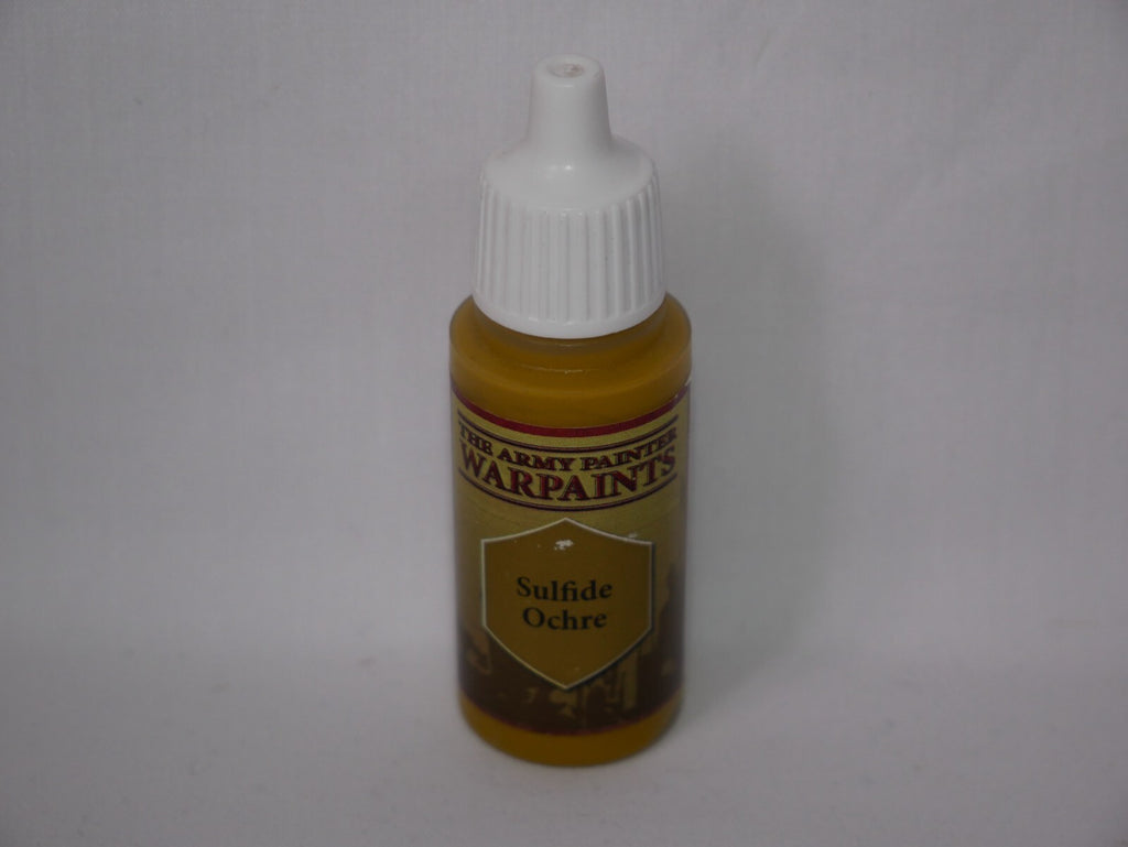 The Army Painter Acrylic Warpaints Sulfide Ochre (18ml) Dropper Bottle - WP1456