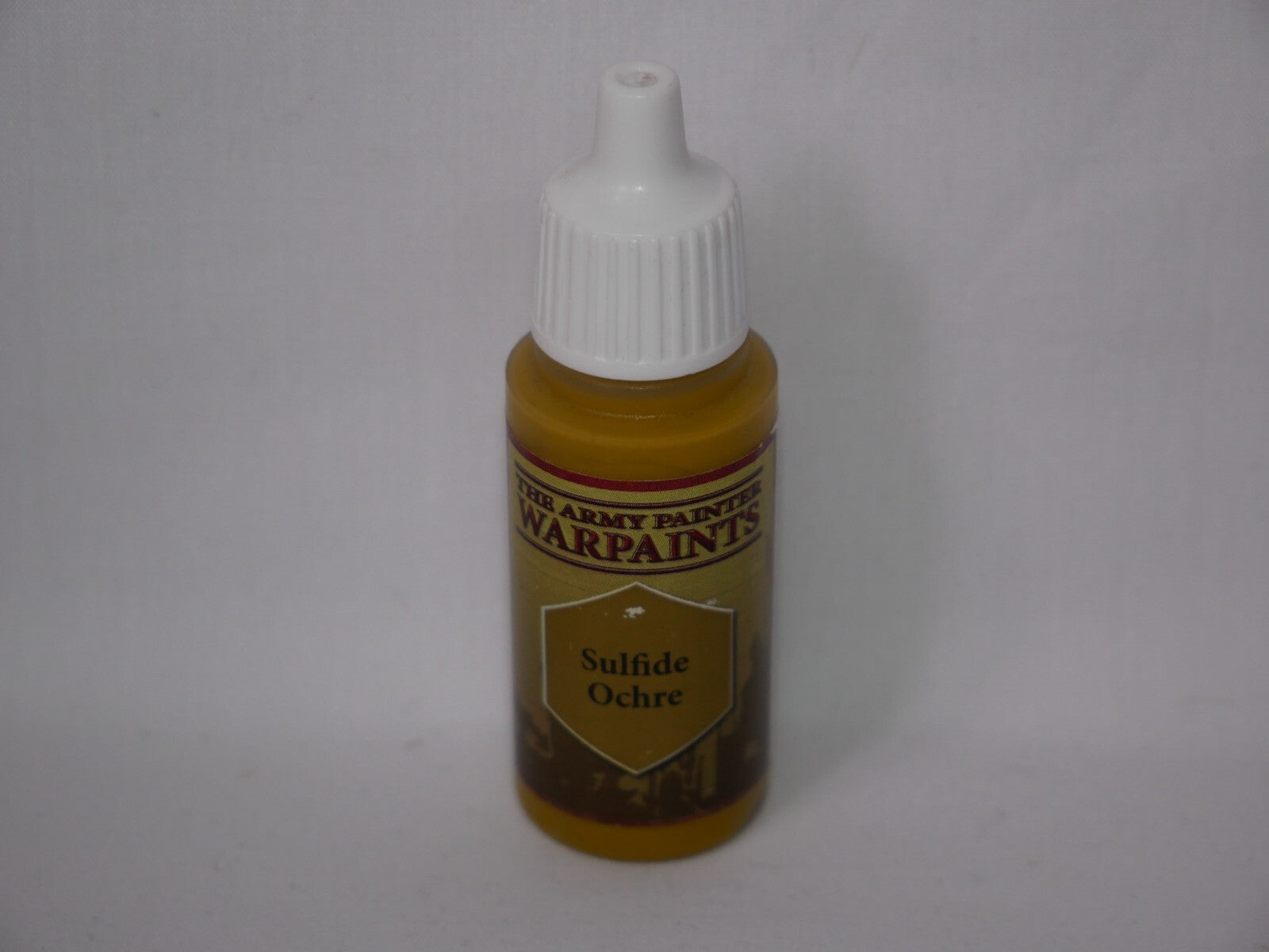 The Army Painter Acrylic Warpaints Sulfide Ochre (18ml) Dropper Bottle - WP1456