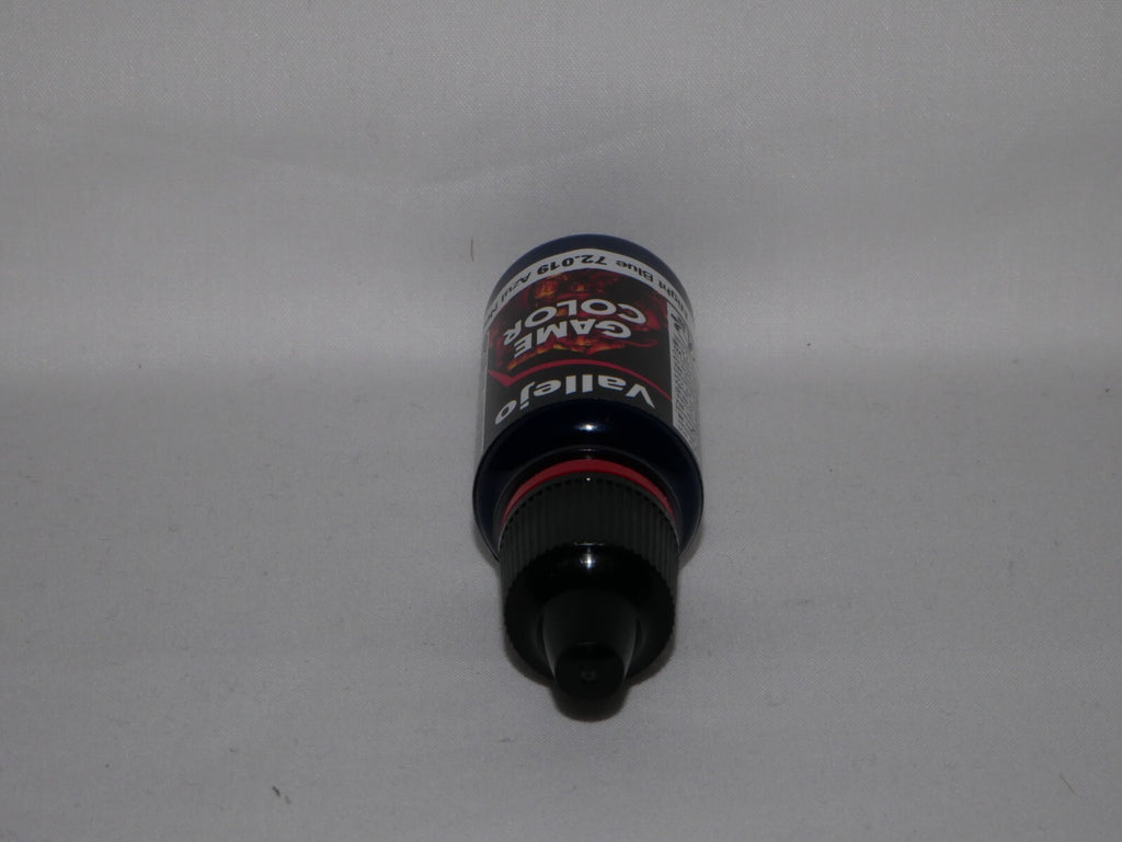 Vallejo Game Color Acrylic Range Night Blue 18ml/0.6 fl oz Dropper Bottle 72.019