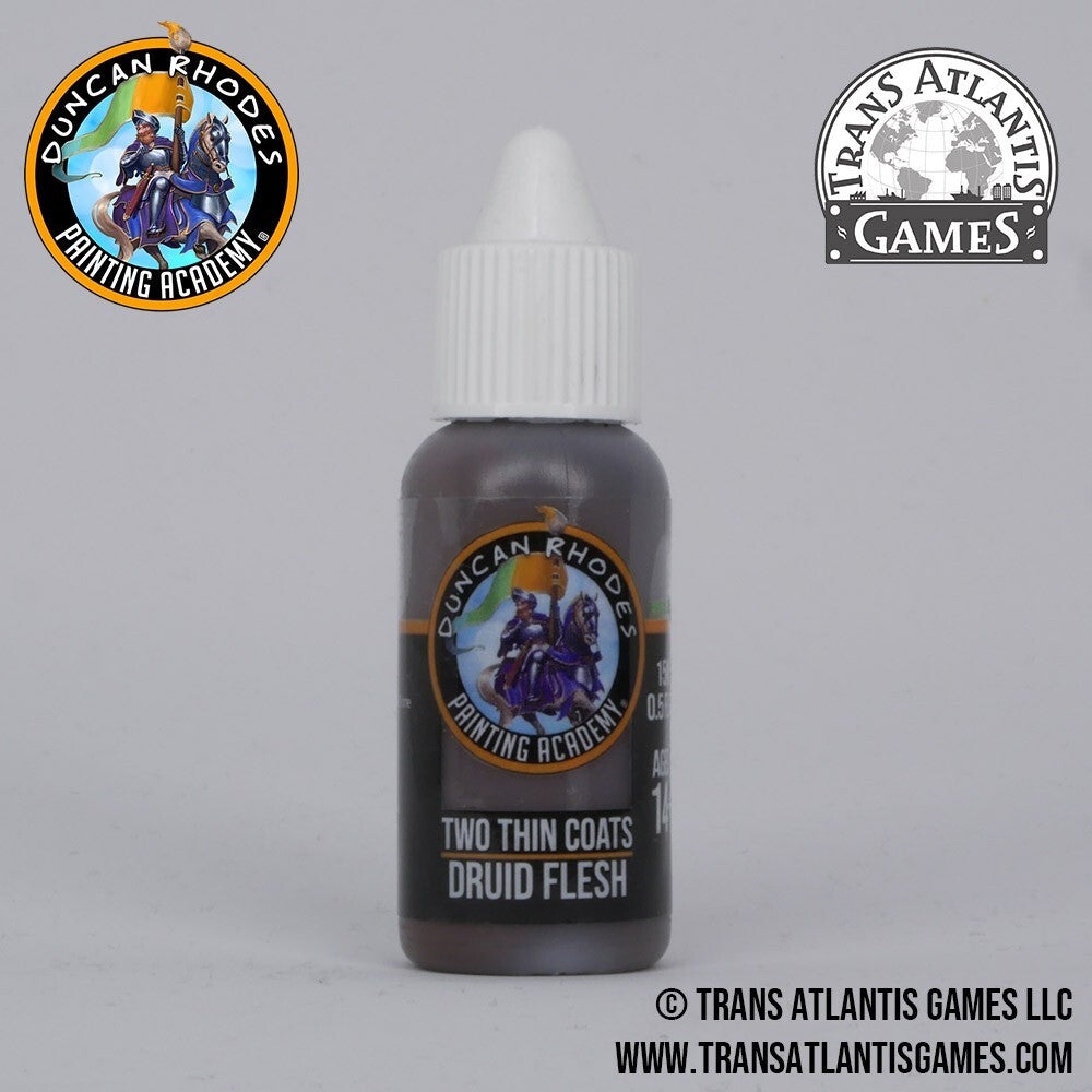 Duncan Rhodes Painting Academy 'Two Thin Coats' Druid Flesh 15ml Bottle - 10097