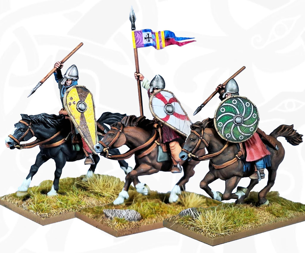 Victrix Warriors Of The Dark Ages 28mm Plastic Norman Unarmoured Cavalry - VXDA012