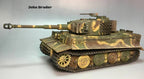 Rubicon Models 1:56 (28mm) Scale WWII German Tiger I Ausf E Heavy Tank - 280016