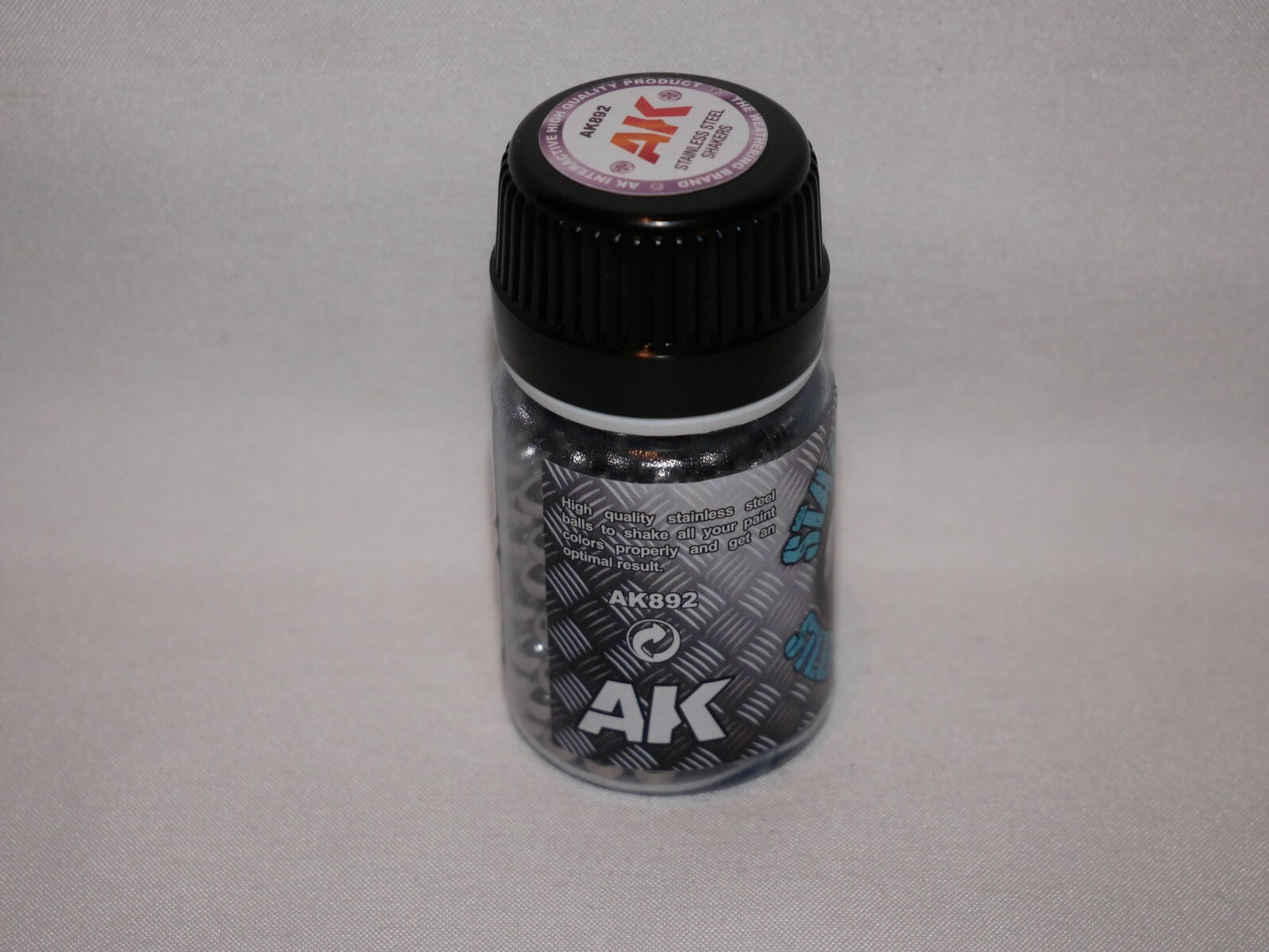 AK Interactive Stainless Steel Maixing Balls Shaker For Paints (250 Balls) AK892