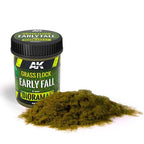 AK Interactive Diorama Series 2mm Early Fall Grass Flock 250ml Tub - AK8221