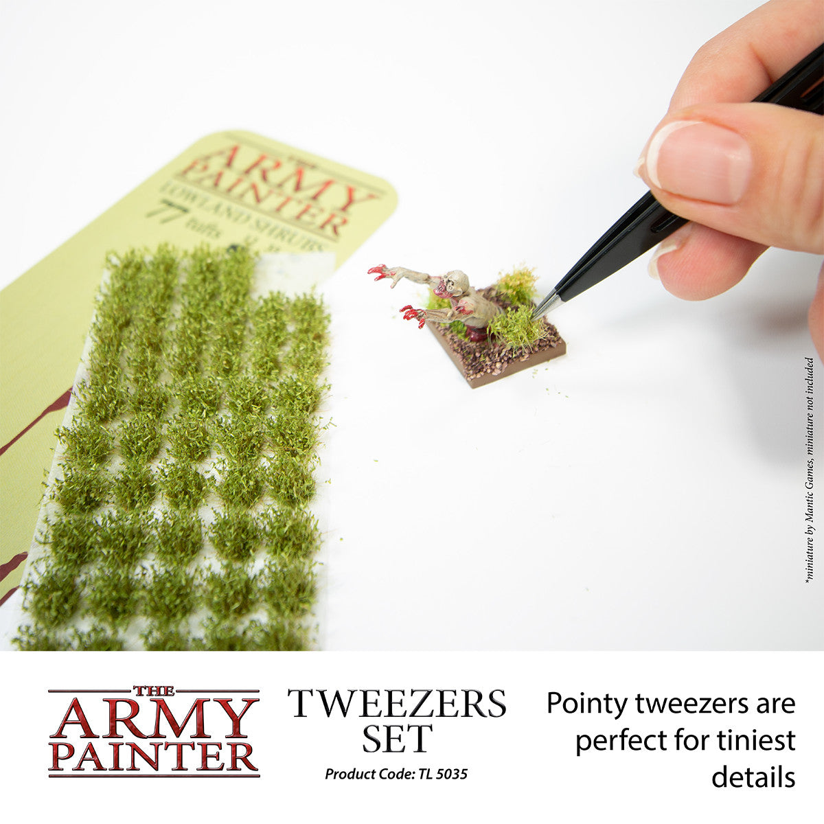 The Army Painter Miniature And Hobby Tweezer Set (2 Pieces) For Wargaming TL5035