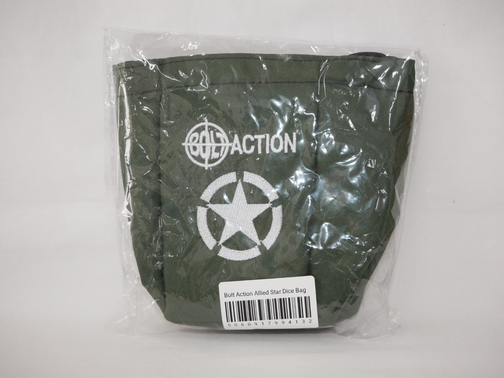 Warlord Games Bolt Action 1:56 Scale WW2 Allied Star Order Dice Bag - WGB-BAG-05
