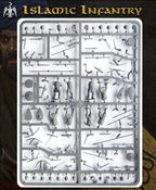 Victrix Medieval Warriors 28mm Scale Hard Plastic Islamic Infantry Models VXM002