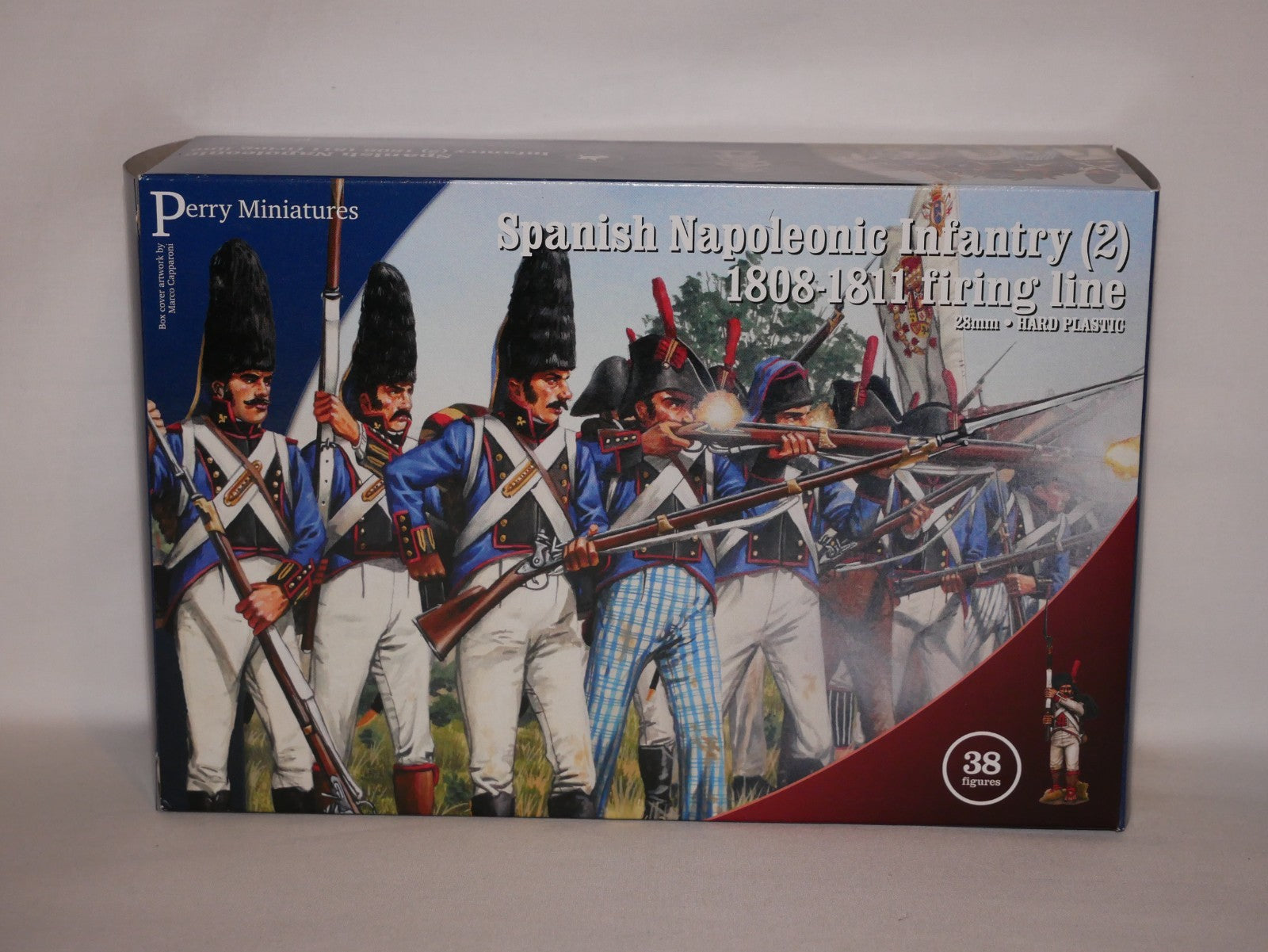 Perry Miniatures 28mm Spanish Napoleonic Infantry Box (2) 1808-1811 Firing Line