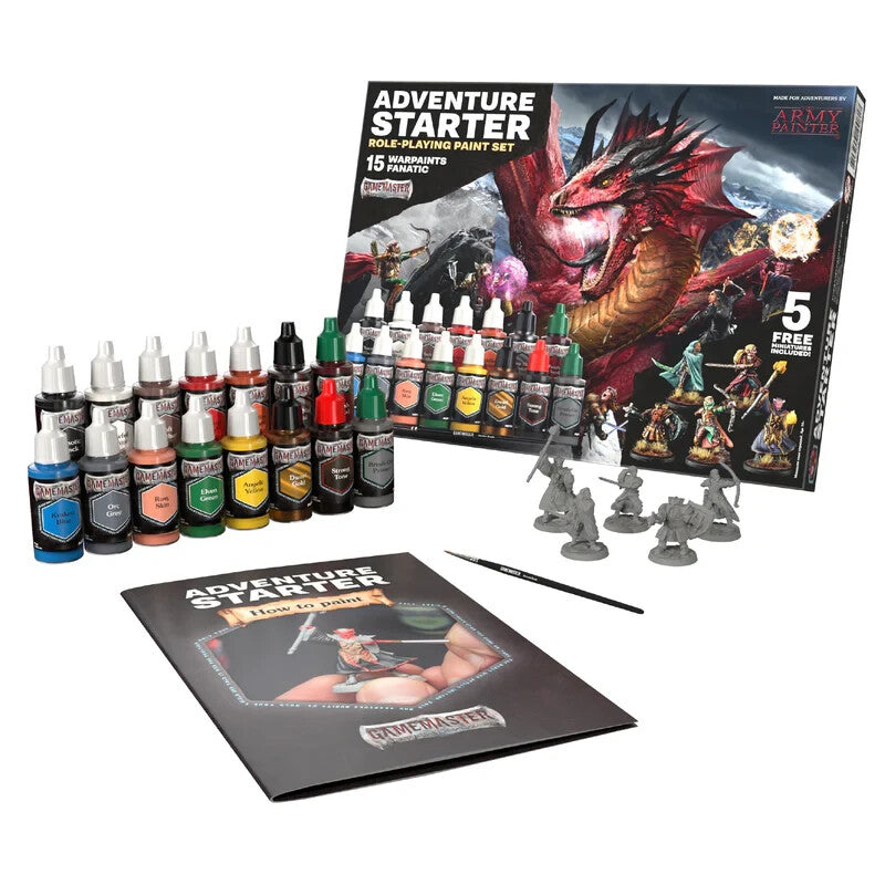 The Army Painter Gamemaster Adventure Starter Role-Playing Paint Set - GM1008