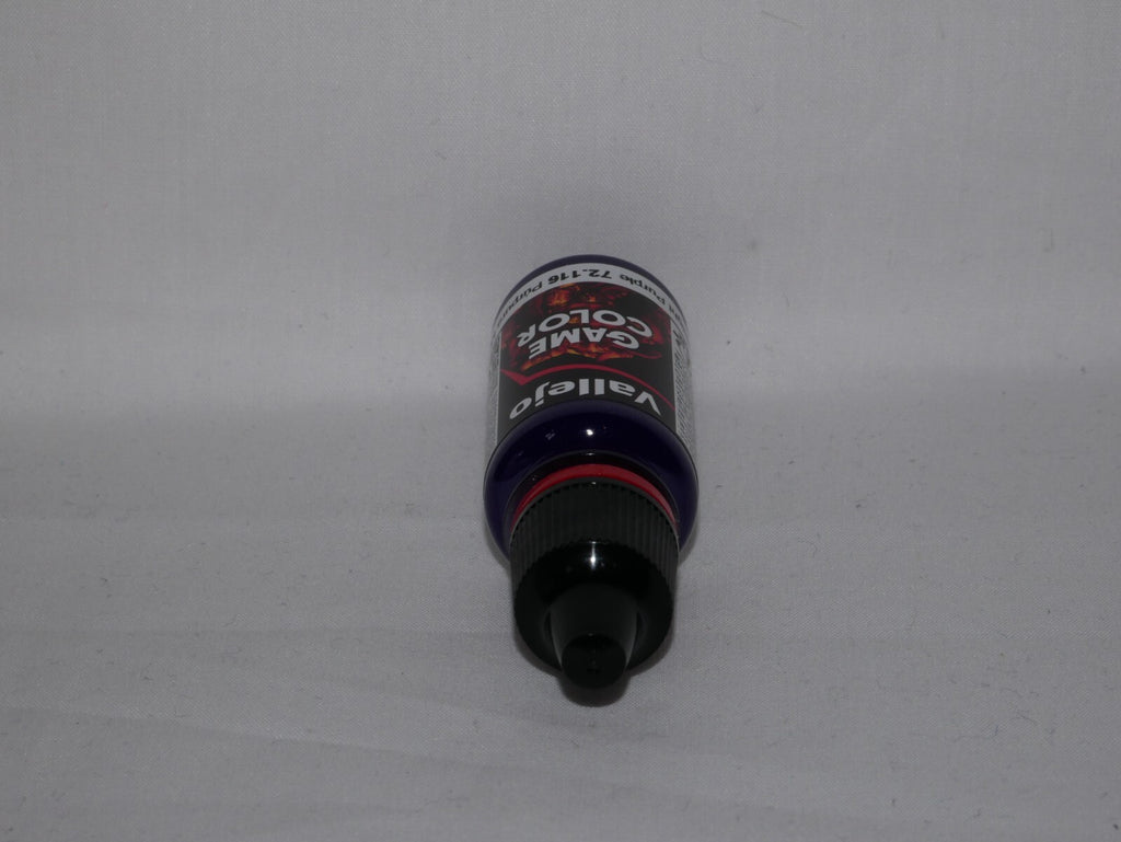 Vallejo Game Color Acrylics Midnight Purple 18ml/0.6 fl oz Dropper Bottle 72.116