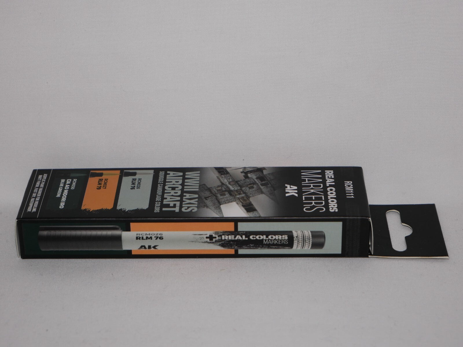 AK Interactive Real Color Markers WWII Axis Aircraft Squiggle Camo Colors RCM111