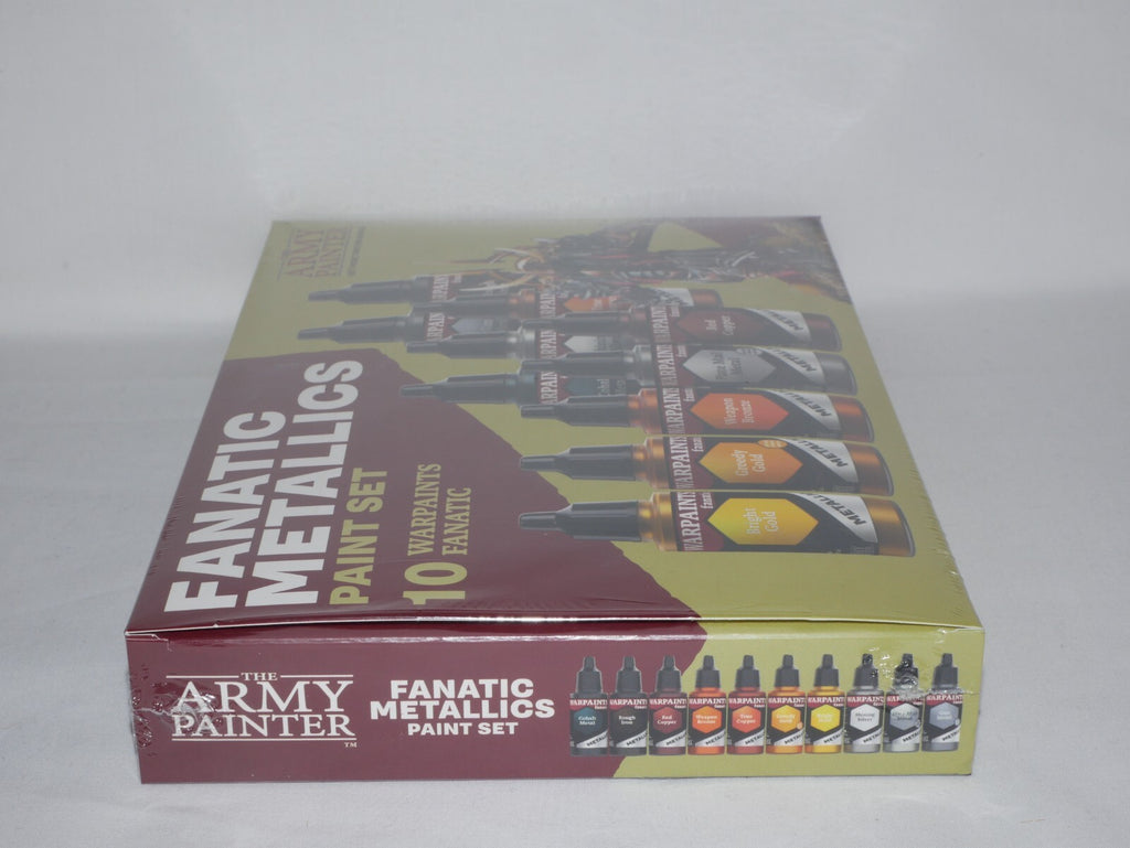 The Army Painter Warpaints Fanatic Range Metallics Paint Set (10 Colours) WP8069