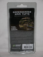 Gamers Grass Tiny Light Green 2mm Tufts For Wargaming Bases 500 Per Pack GGTT-LG