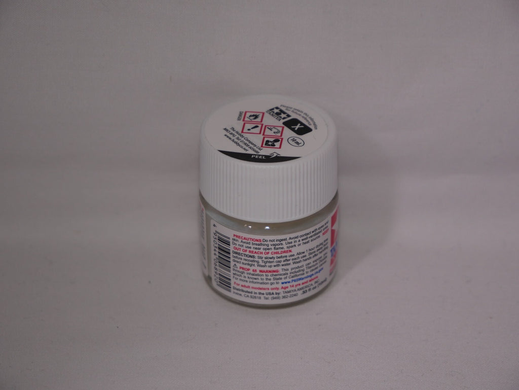 Tamiya Color Acrylic Modeling Paint Mini X-2 White 10ml (1/3oz) Glass Jar 81502