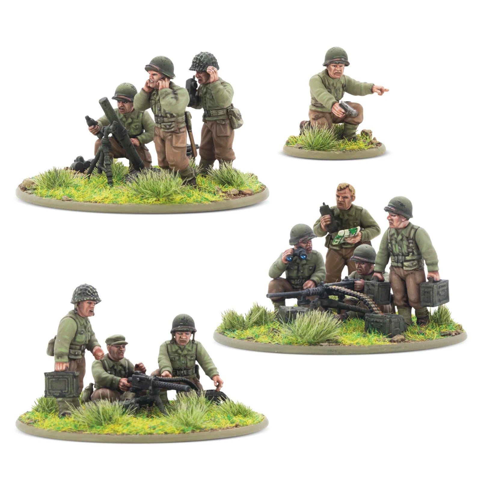 Warlord Games Bolt Action 1:56 Stars And Stripes US Starter Army Set - 402013056
