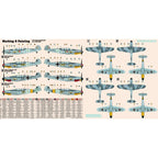 MisterCraft Hobby Kits 1:72 Scale (D-24) BF-1096-12 Ubungsjagdflugzeuge - 040246