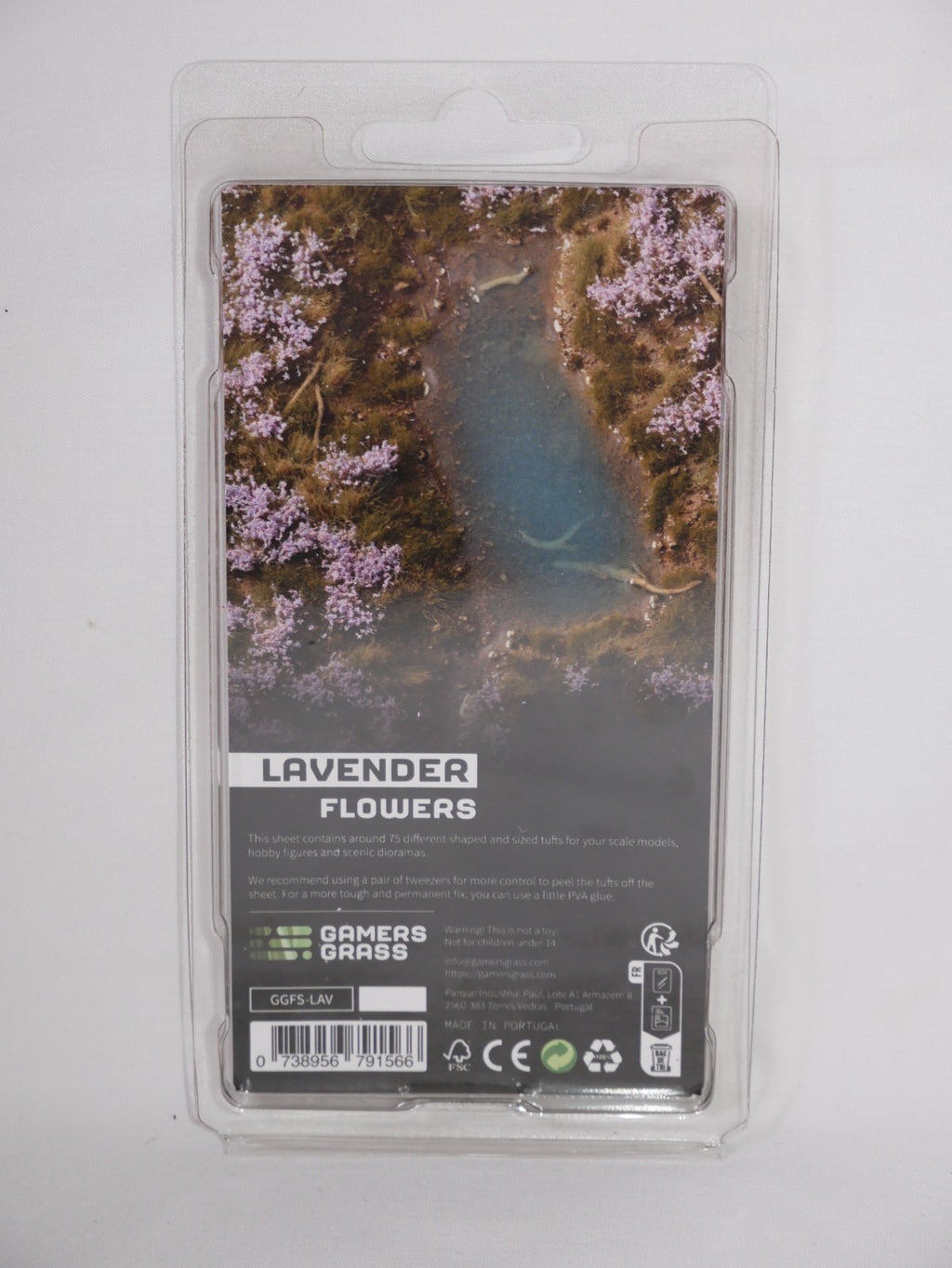 Gamers Grass Lavender Flowers Grass Tufts For Model Bases 75x Per Pack GGFS-LAV