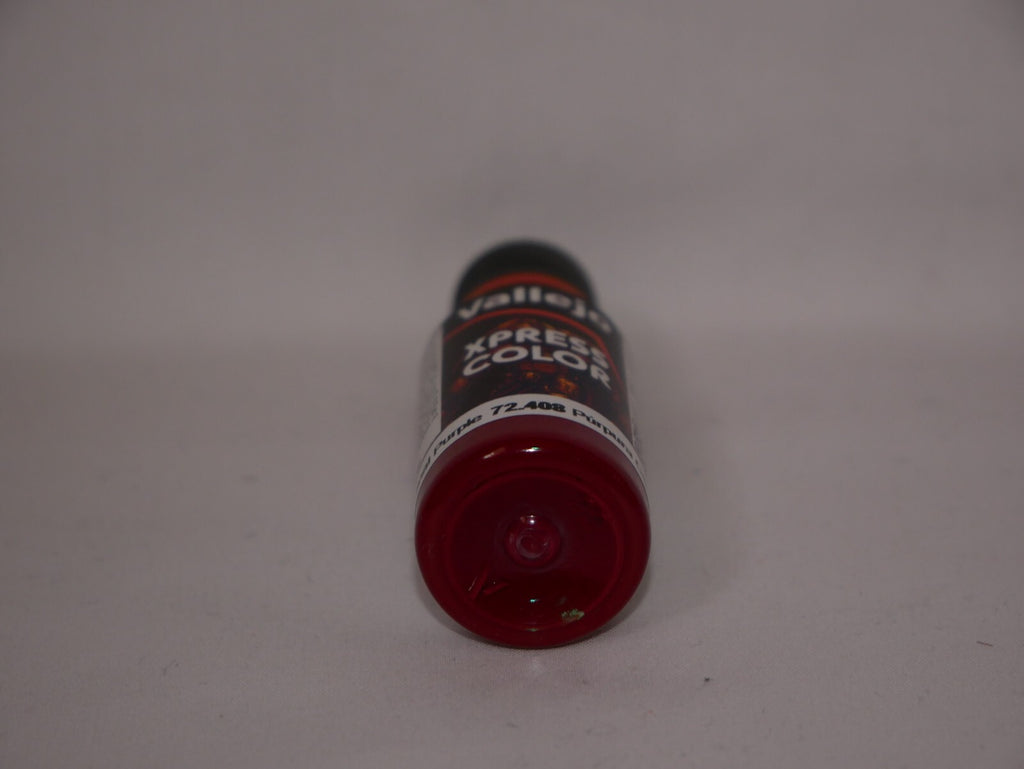 Vallejo Xpress Color Acrylic Range Cardinal Purple 18ml Dropper Bottle - 72.408
