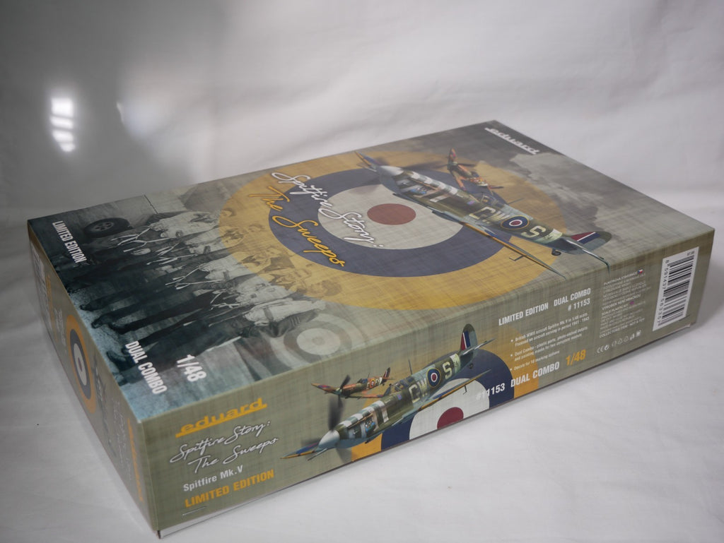 Eduard 1:48 Scale Spitfire Story The Sweep Dual Combo Limited Edition Set 11153