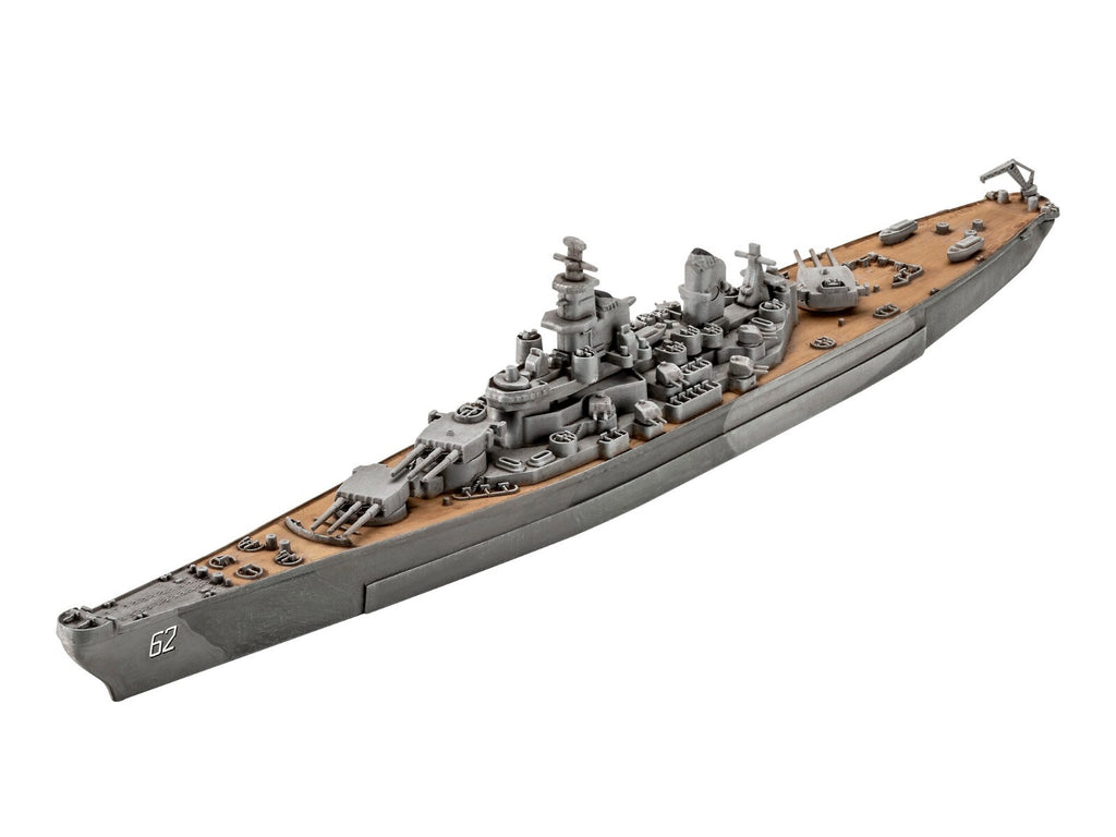 Revell 1:1200 USS New Jersey (BB-62) US Battleship Model Kit Skill Level 4 05183
