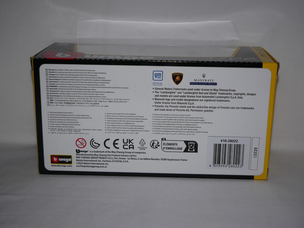 Burago 1:24 Scale Porsche 963 (No.5) Penske Motorsport WEC Hypercar - #18-28022