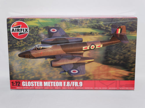 Airfix 1:72 Scale Gloster Meteor F.8/FR.9 Plastic Model Kit Skill Level 1 A04067