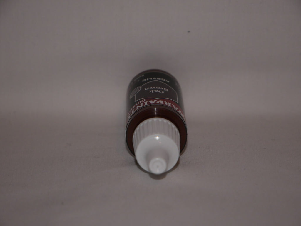 The Army Painter Warpaints Fanatic Acrylics Oak Brown 18ml Dropper Bottle WP3109
