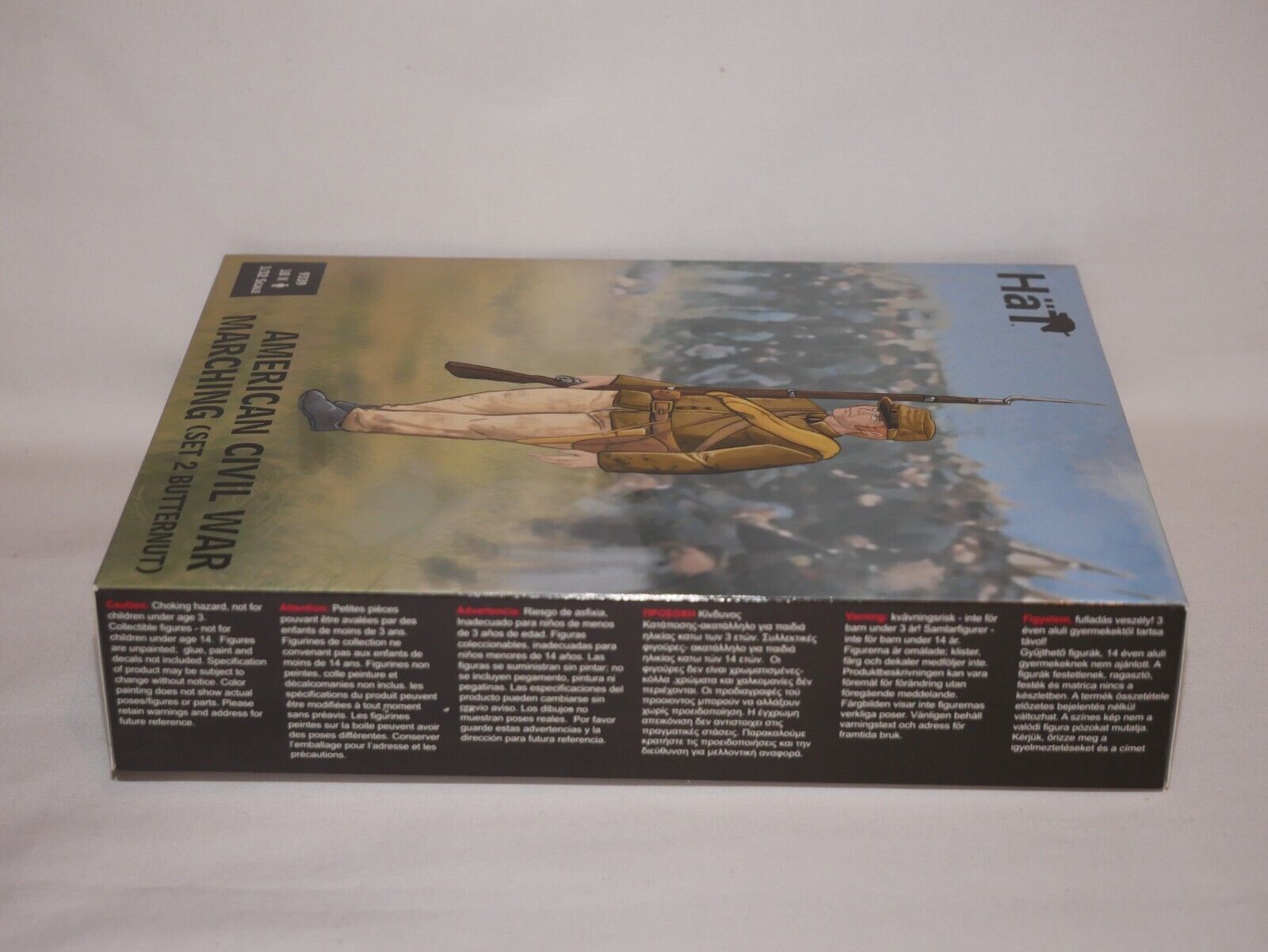 Hat Industrie 1:32 Scale American Civil War Marching (Set 2 Butternut) - 9339