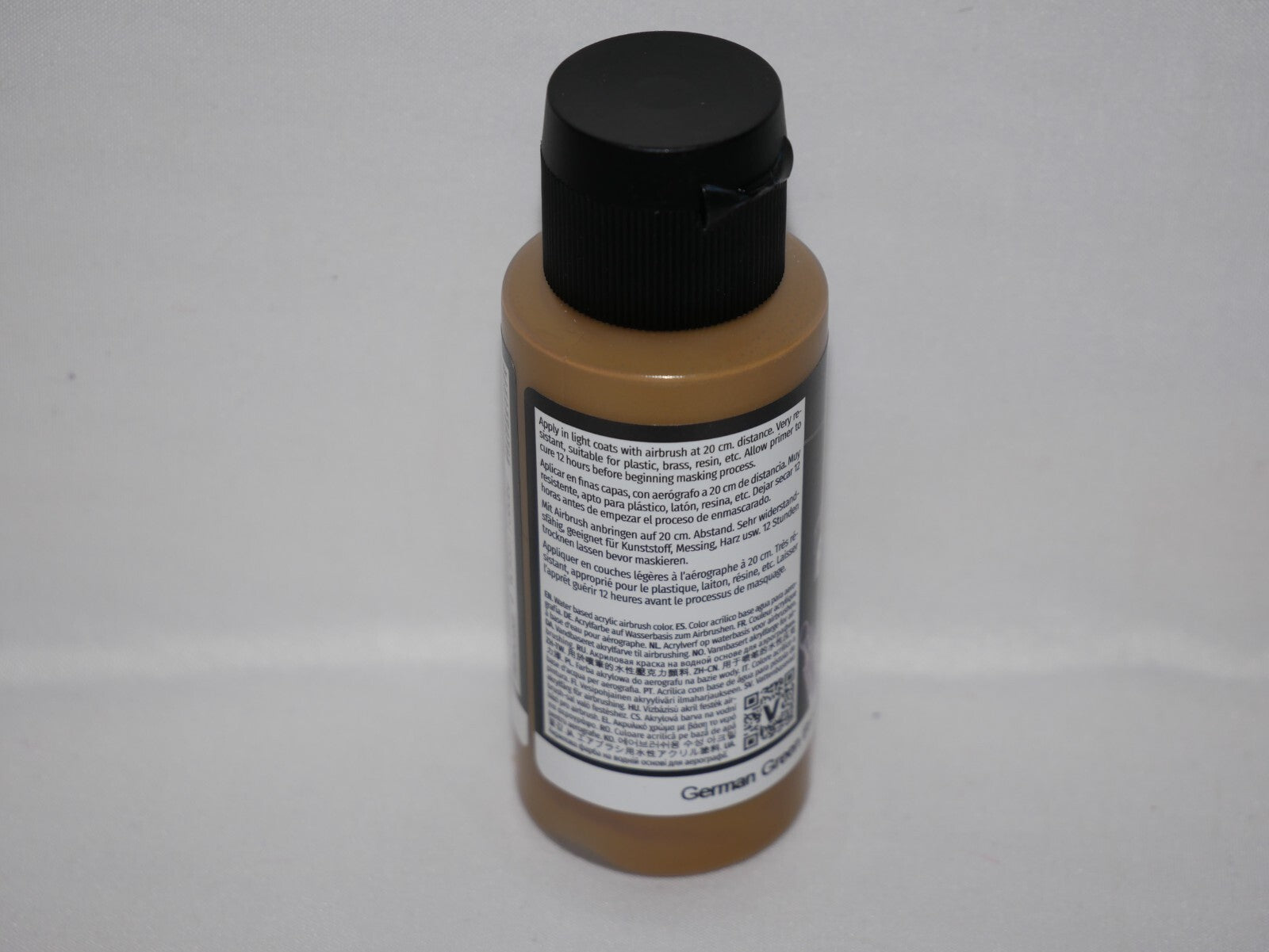 Vallejo Polyurethane Surface Primer German Green Brown 60ml Bottle - 73.606